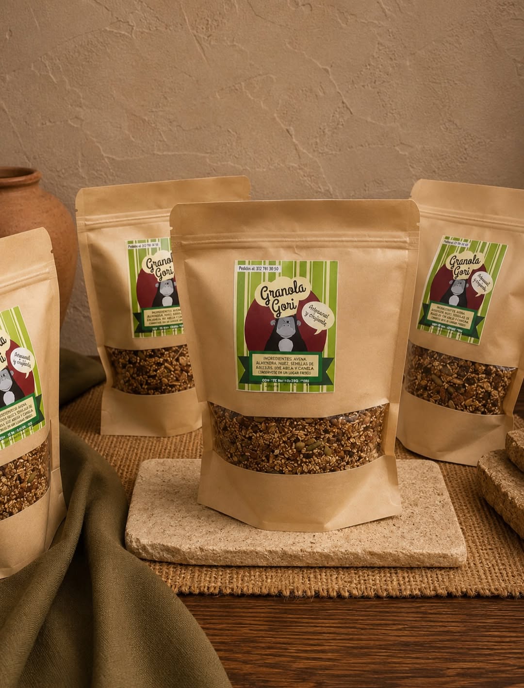 Bolsa de granola artesanal seleccionada por El Banasto